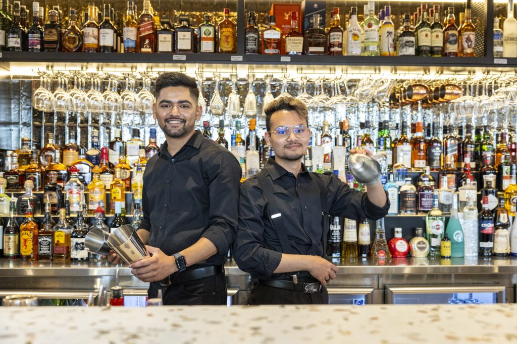 bartenders at martini and co knox