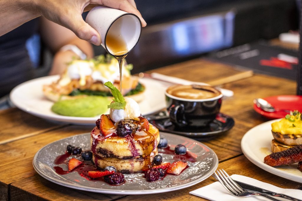 pancakes for breakfast