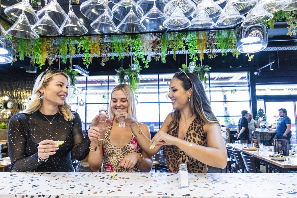 Taking shots at martini and co bar