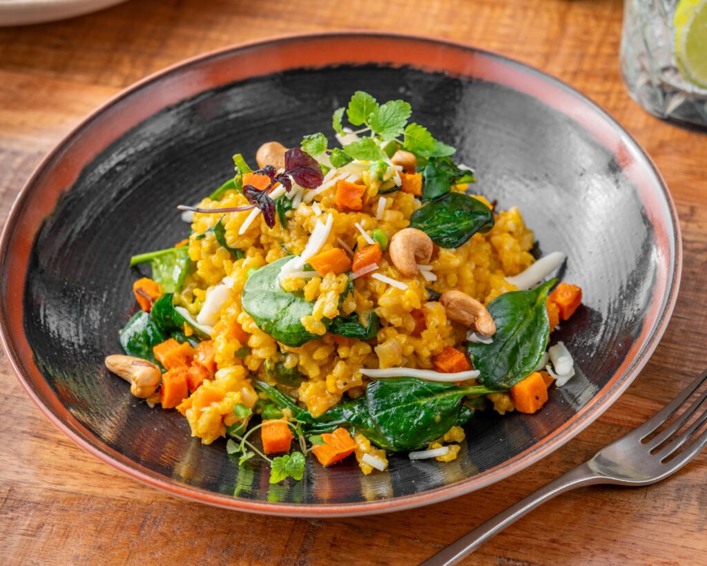 Pumpkin risotto